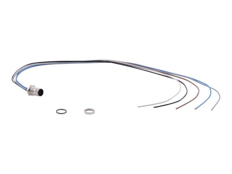 CONNECTOR,5POS M12 TO WIRE