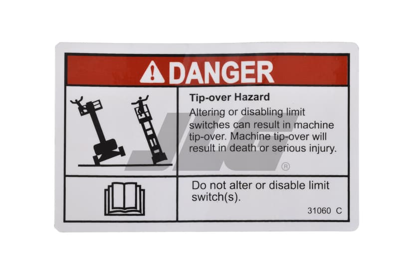 DANGER DO NOT ALTER SWTC