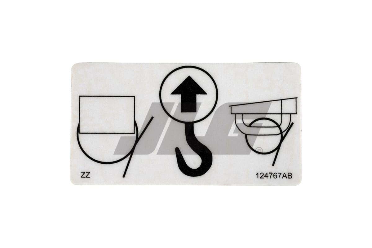 DECAL, LIFT POINT/TIE DOWN