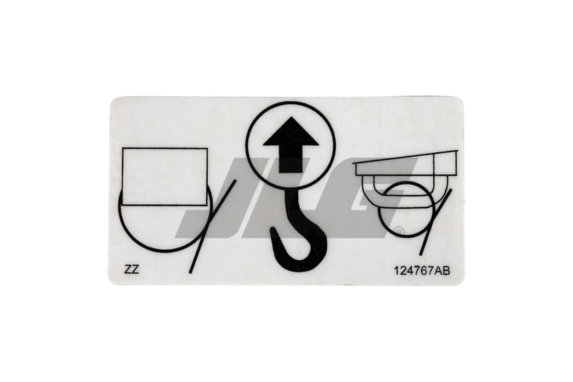 DECAL, LIFT POINT/TIE DOWN