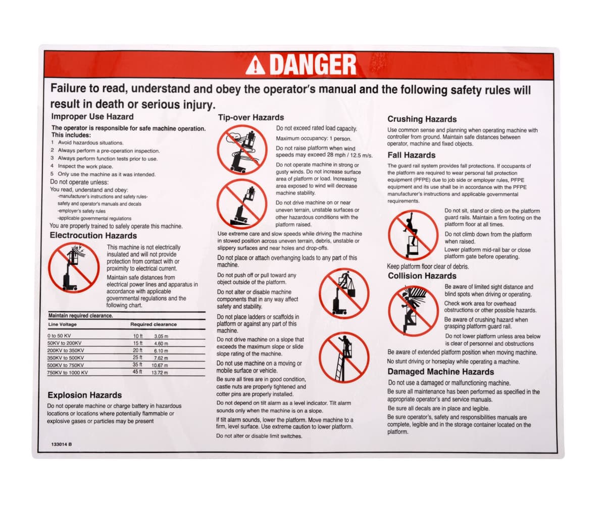 DECAL,GENERAL SAFETY RUNABOUT
