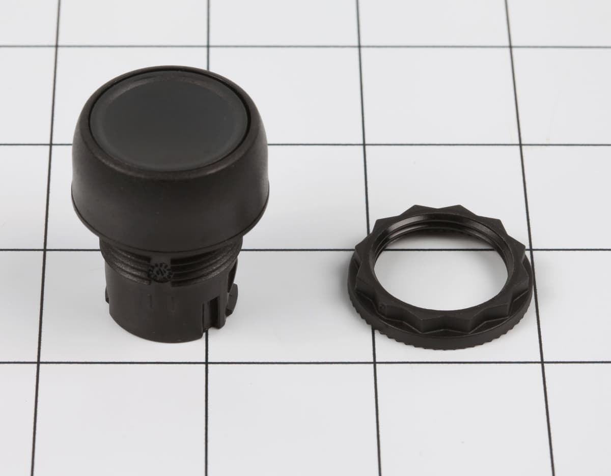 PUSHBUTTON, BLACK