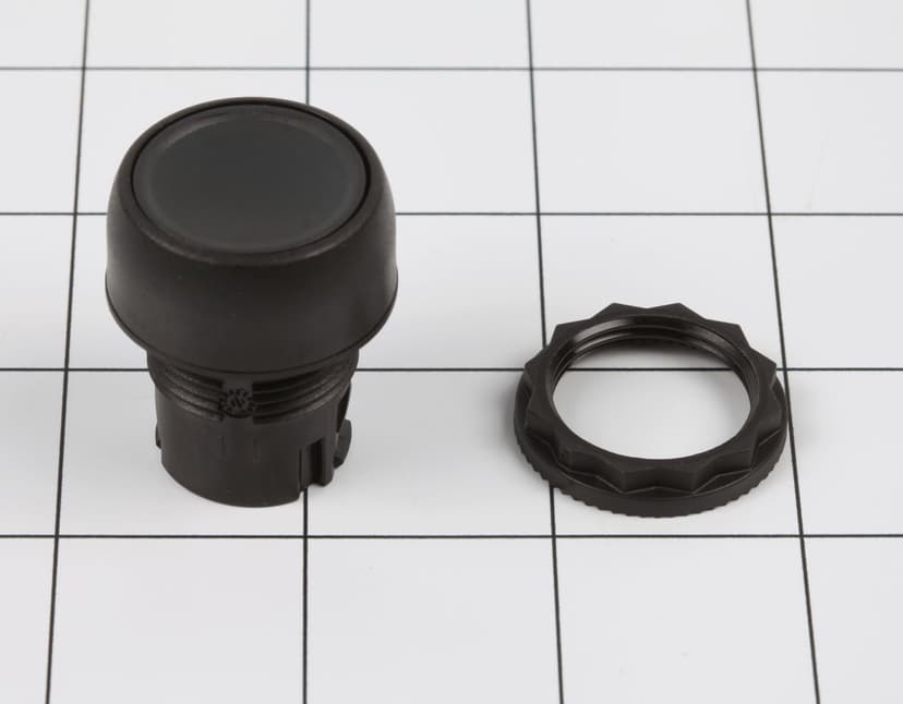 PUSHBUTTON, BLACK