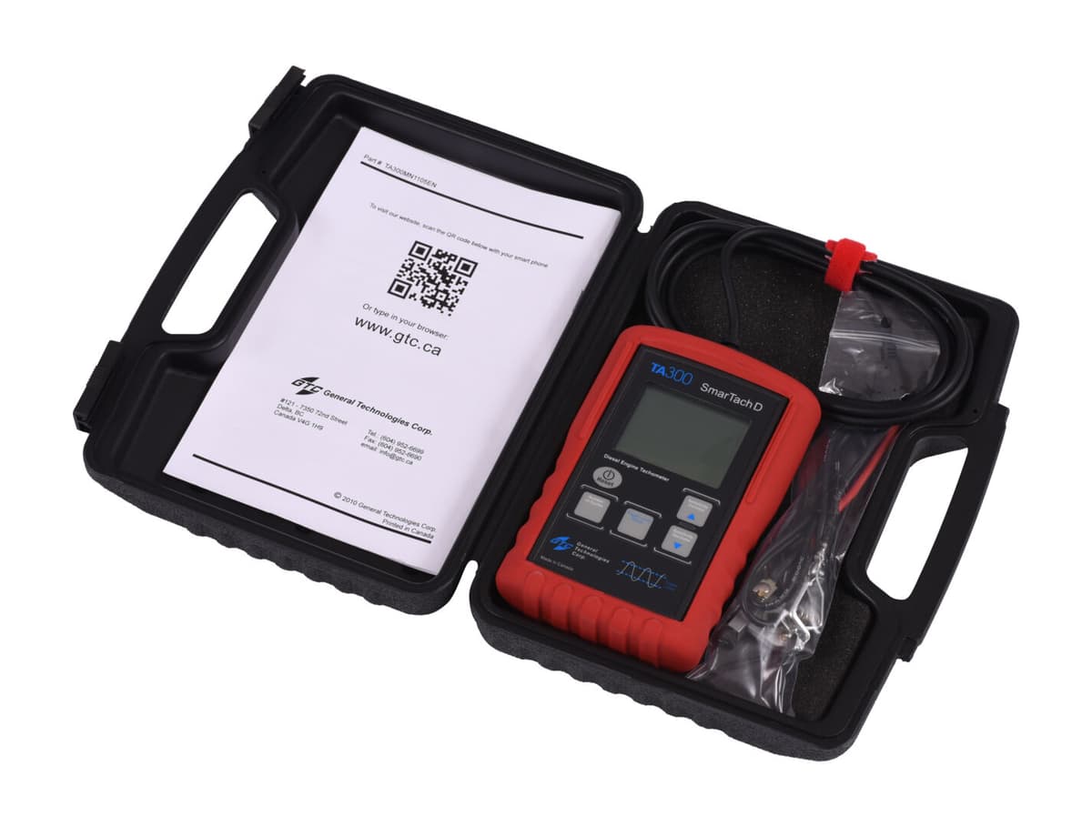 TACHOMETER, DIGITAL GAS/DIESEL