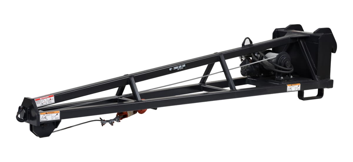 10FT TRUSS BOOM W/WINCH