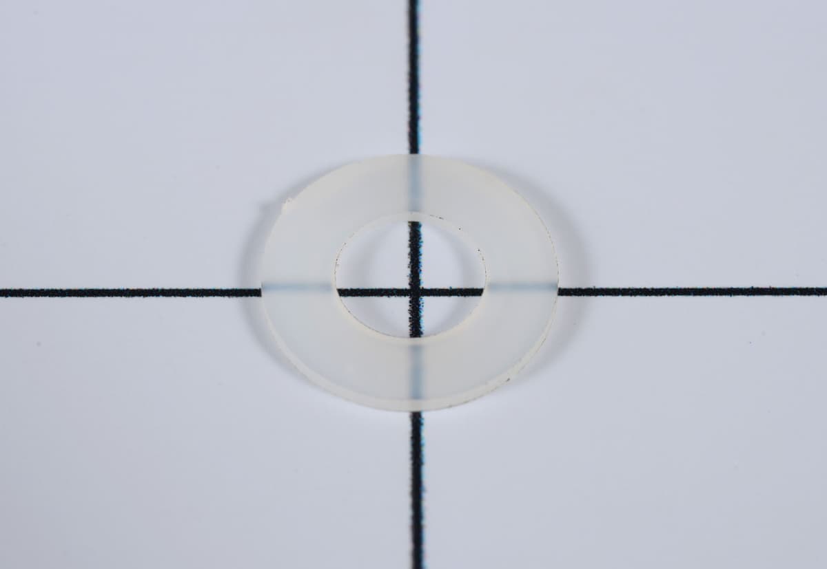 WASHER NYLON 0.50 OD x 0.25 x