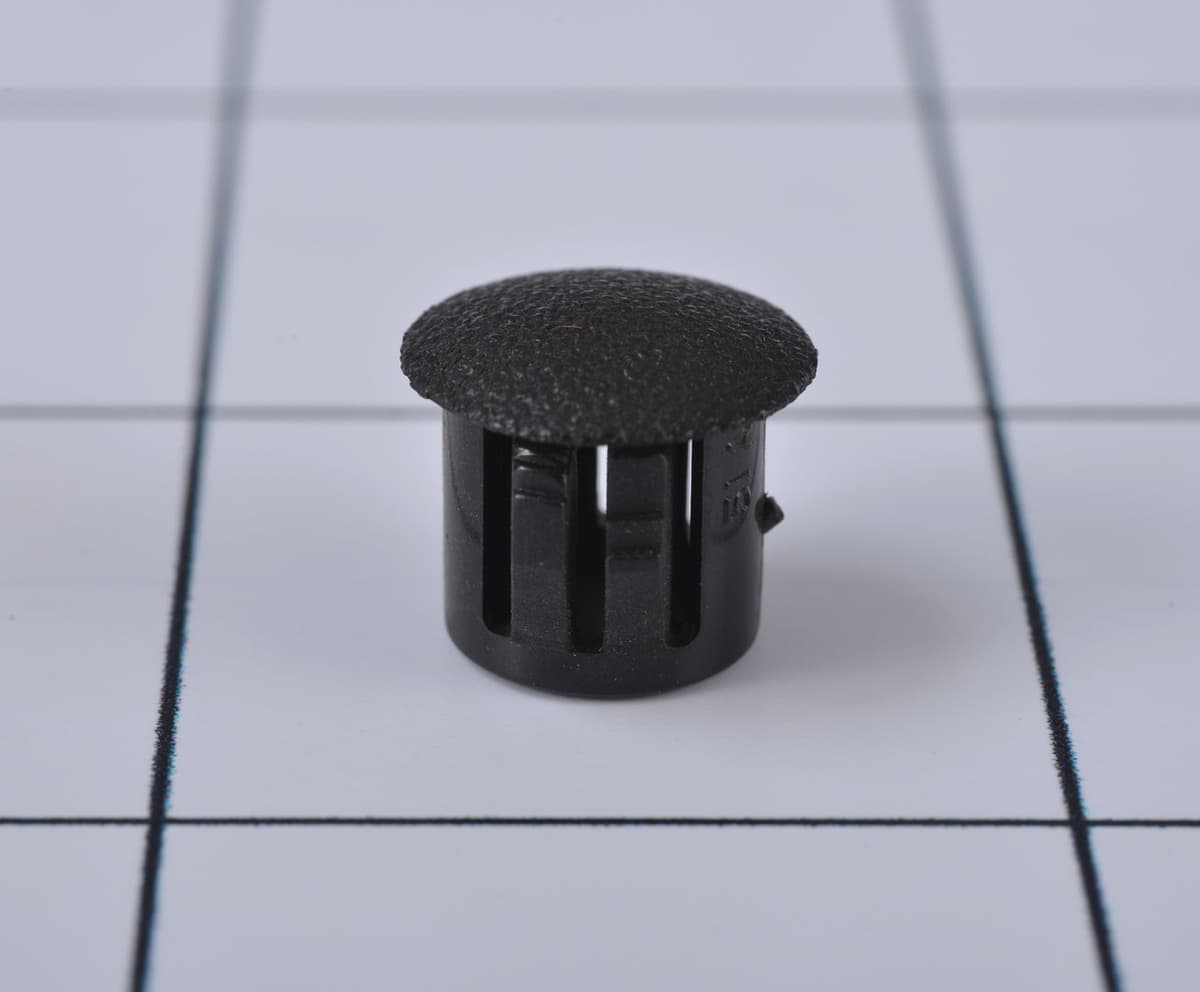 HOLE PLUG 3/8" DIA BLACK