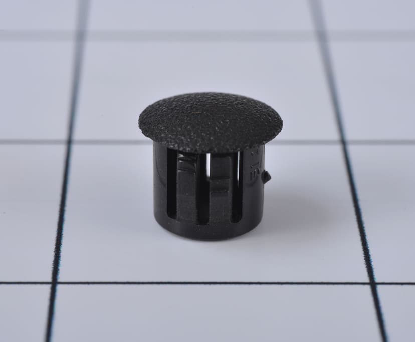 HOLE PLUG 3/8" DIA BLACK