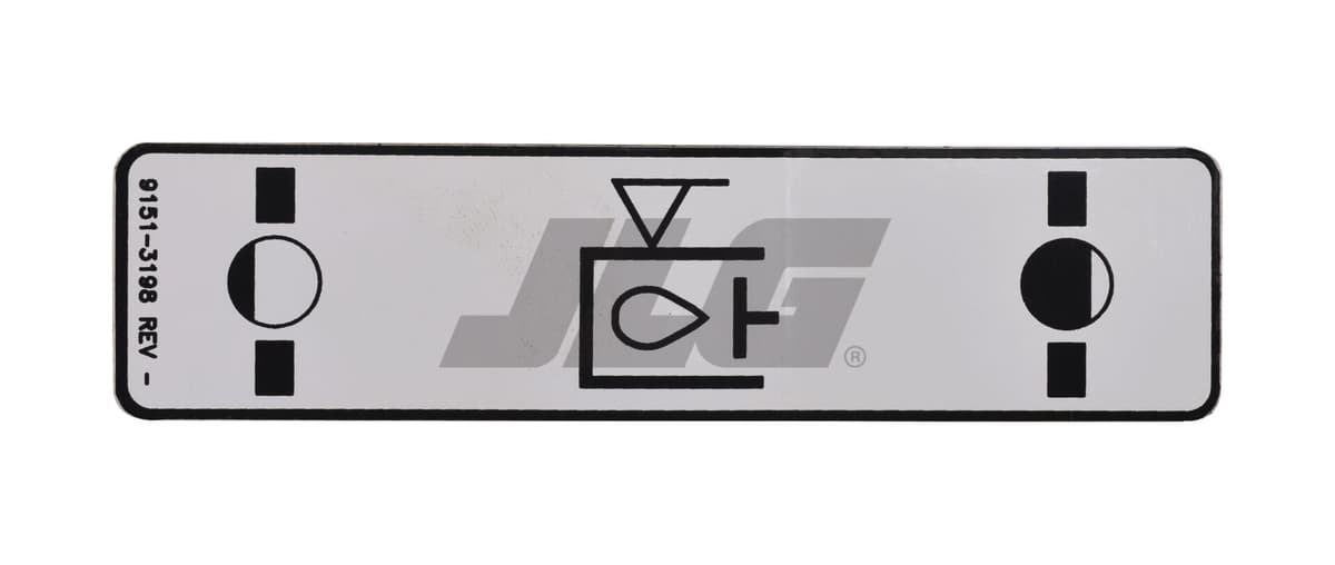 OIL LEVEL DECAL