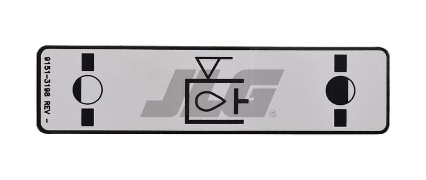 OIL LEVEL DECAL