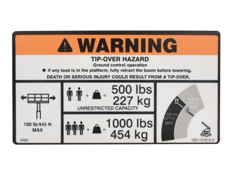 DECAL,WARNING DUAL CAP. DOM.