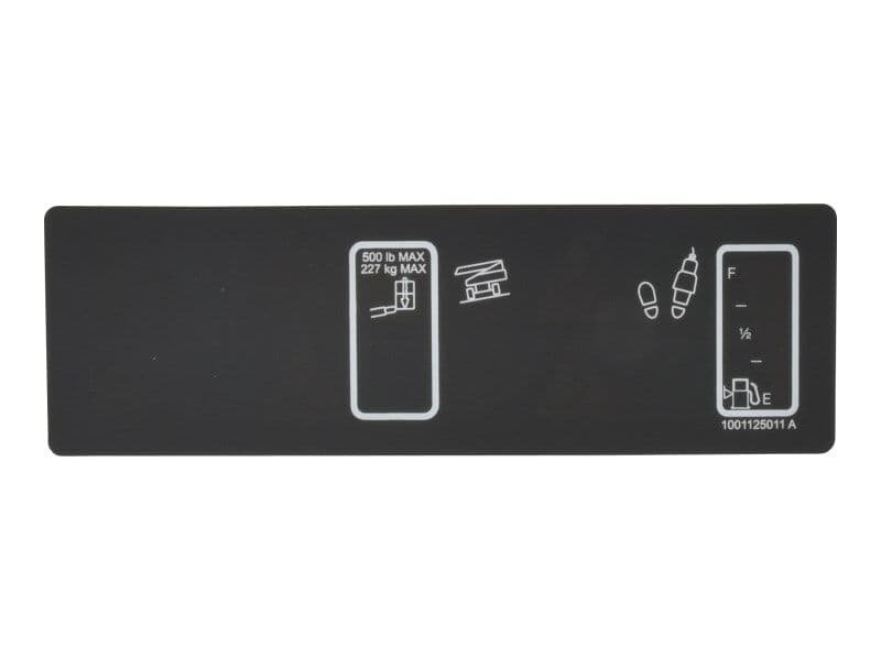 DECAL,PLATFORM DISPLAY