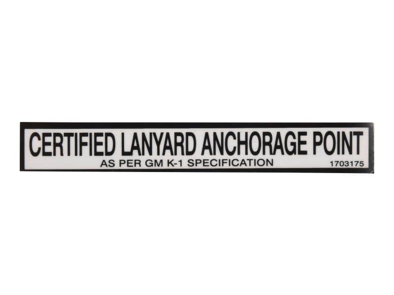 DECAL, LANYARD(GM,D-RINGS)