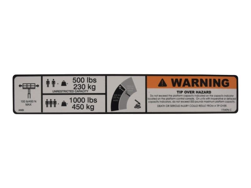 DECAL, DUAL CAP (DOM1)