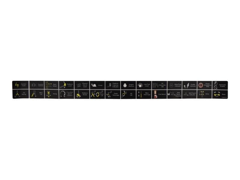 DECAL,LEGEND (PLATF)