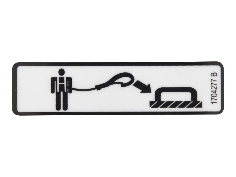 DECAL,LANYARD ATTACH