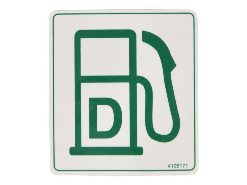 DECAL, DIESEL FUEL