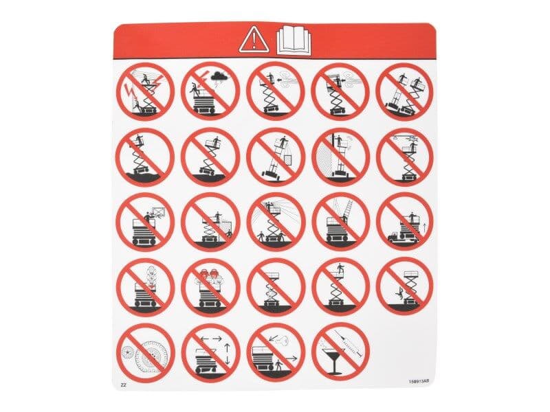 LABEL VL WARING HAZARDS