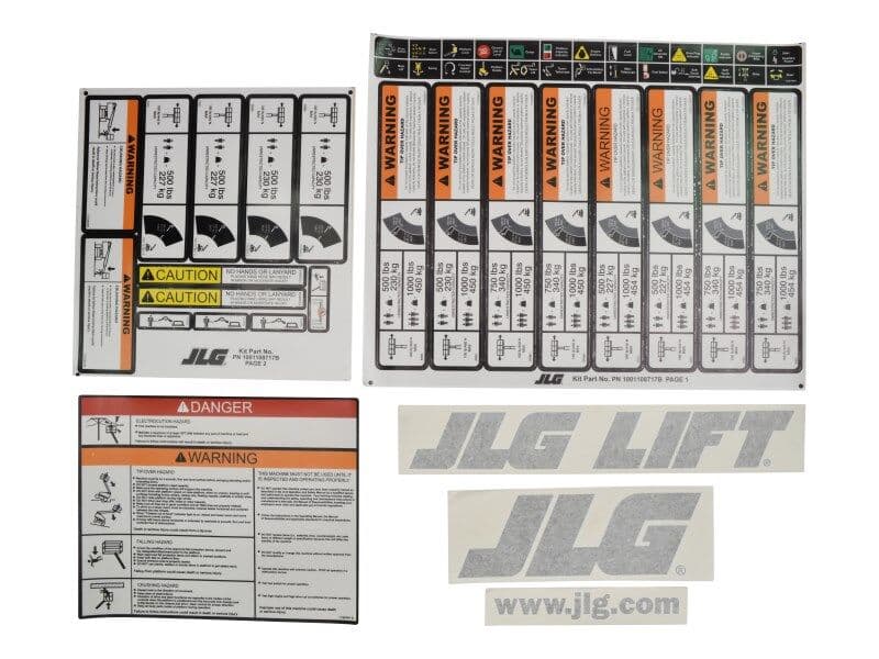 KIT,PLATF.DECALS 400S-460SJ