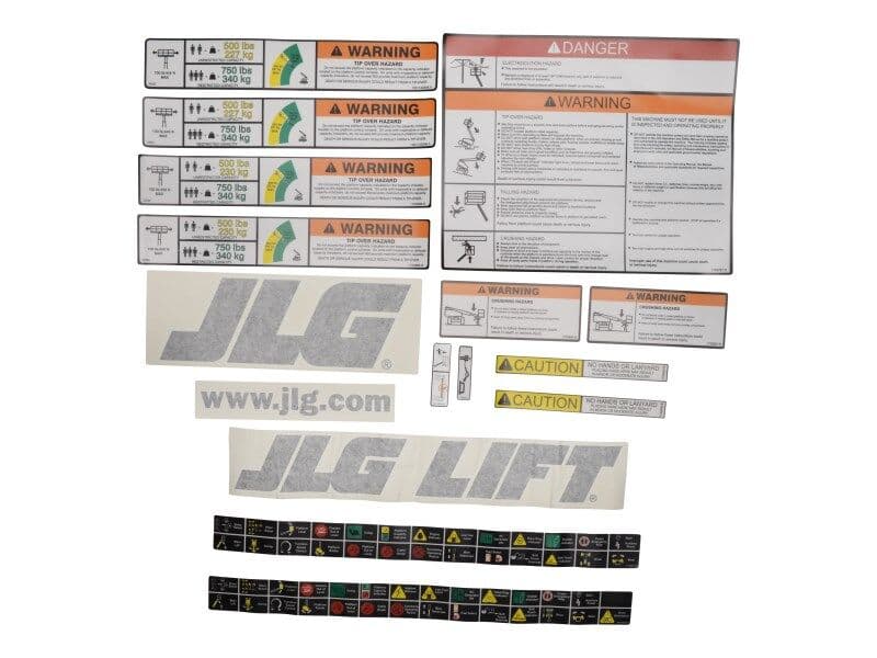 KIT, PLATF. DECAL 860SJ