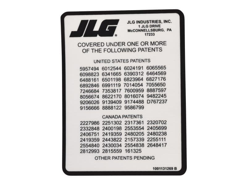 DECAL,PATENT, BOOMS