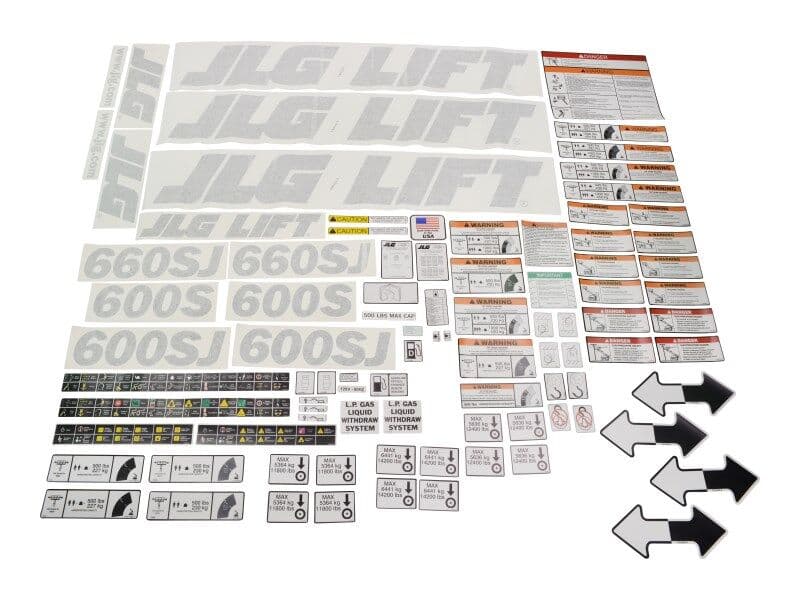KIT(SERVICE),MACHINE DECAL