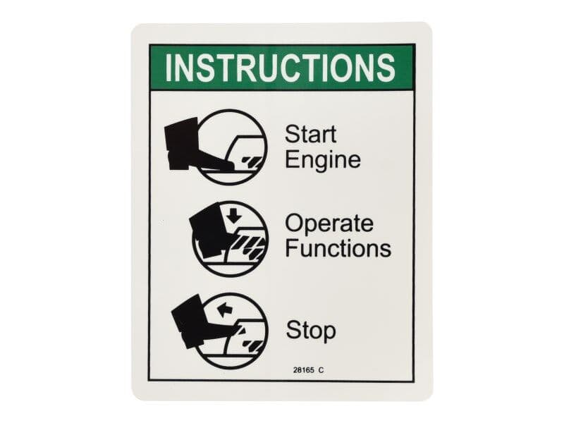 INSTRUCT FOOTSWITCH OPER