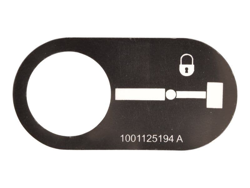 DECAL,JIB STOW