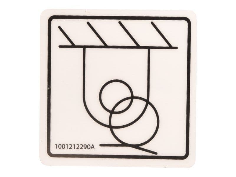 DECAL, TIE DOWN