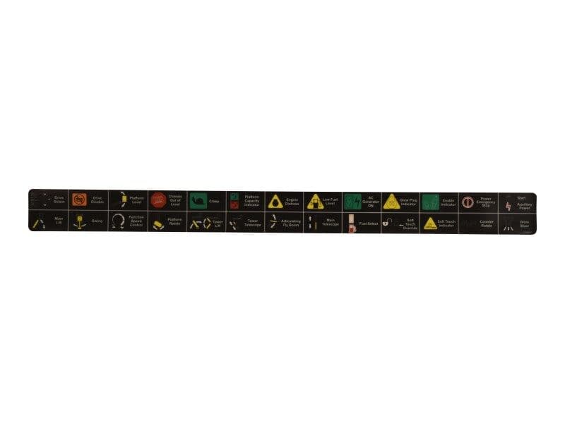 DECAL,SYMBOL LEGEND FOR CRAWLE