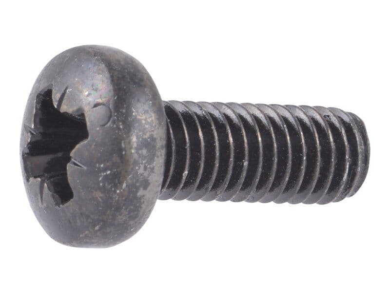 SCREW POSI-DRIVE,6 X 16 BLACK