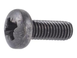 SCREW POSI-DRIVE,6 X 16 BLACK