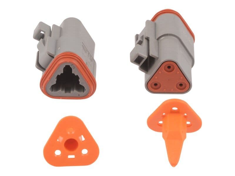 CONNECTOR, FEMALE 3 POS