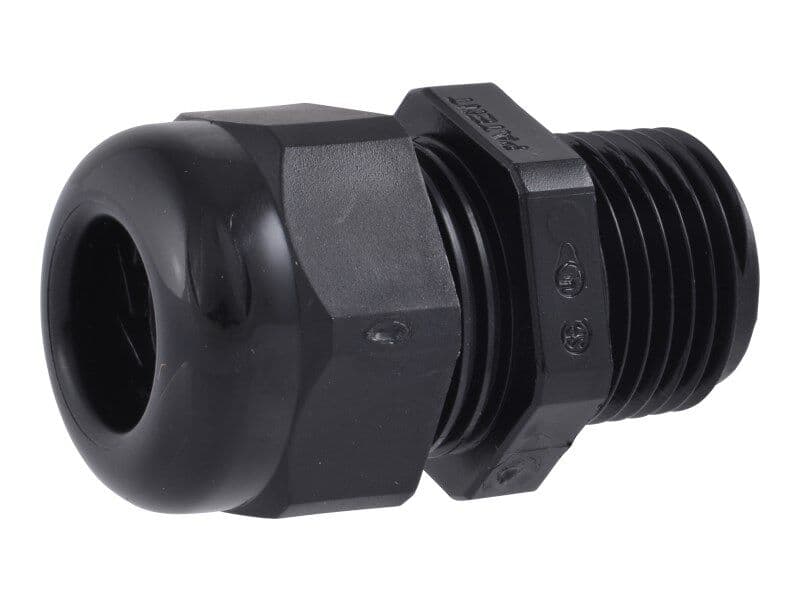 CONNECTOR, FTG BLACK