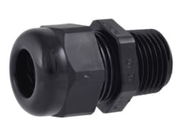 CONNECTOR, FTG BLACK