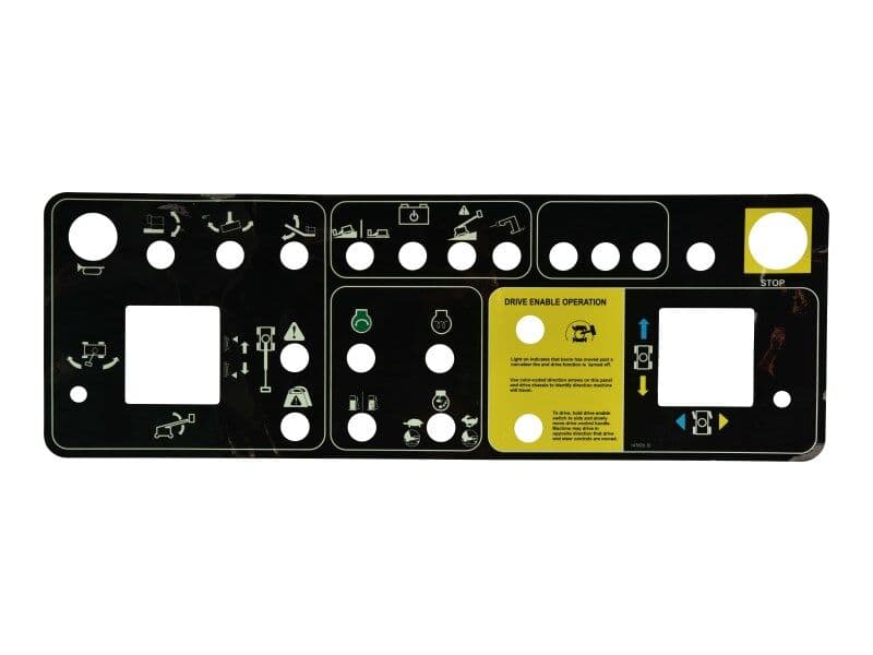 DECAL,PLATFORM CONTROL PANEL
