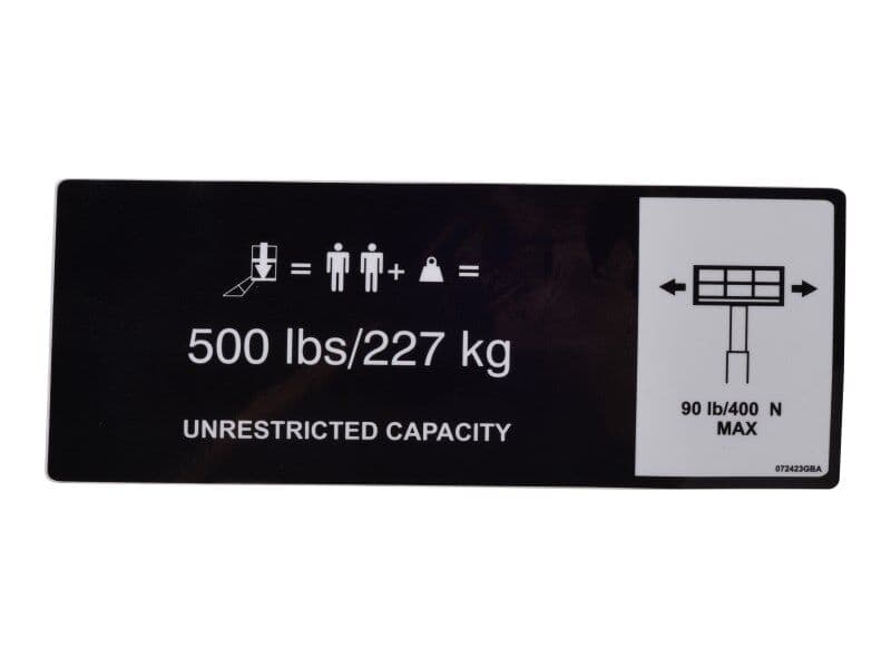 DECAL, CAPACITY