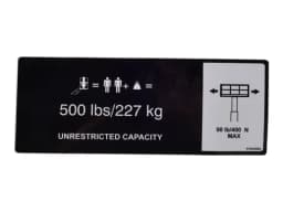 DECAL, CAPACITY