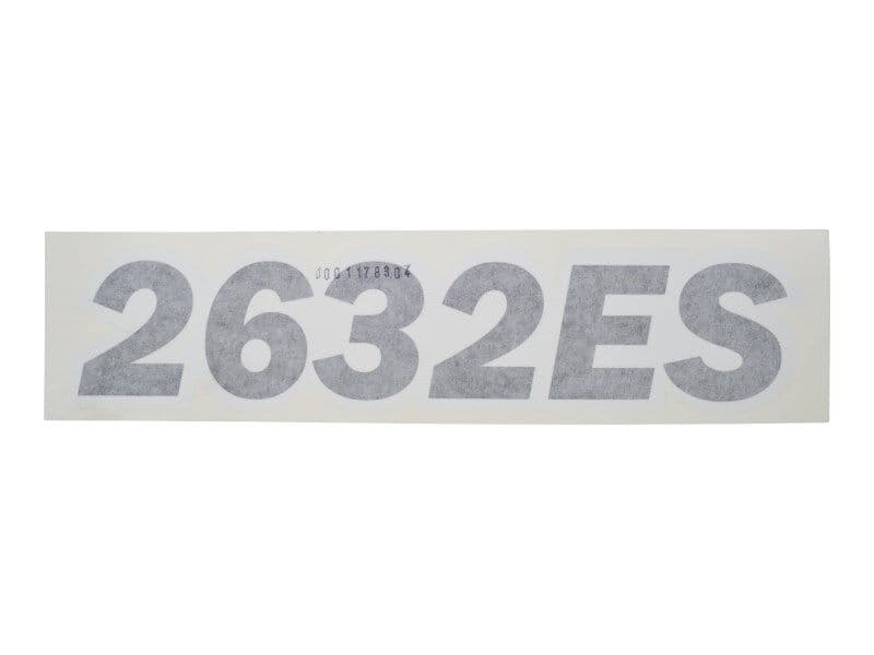 DECAL,2632ES MODEL DESIGN.
