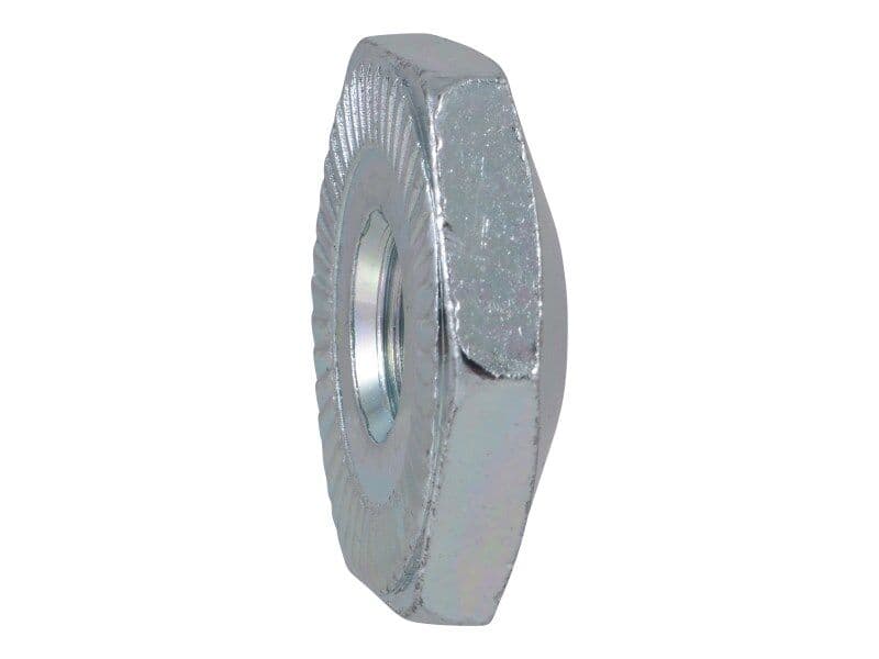 NUT-SPEC,M12 X 1 SERRATED DOME