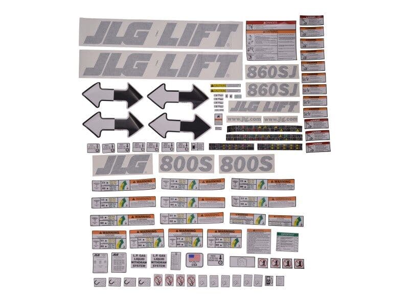 KIT(SERVICE),MACHINE DECAL