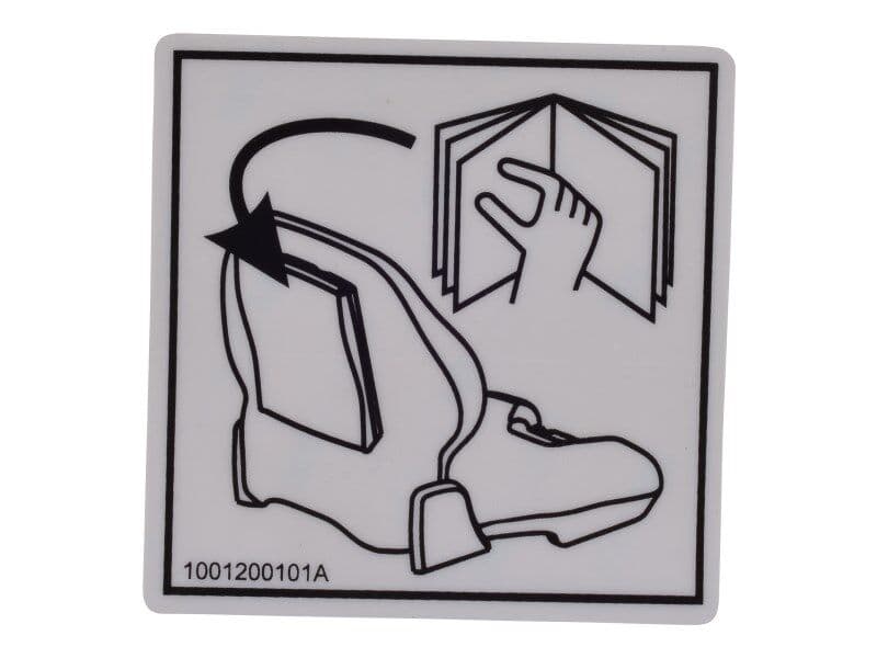 DECAL,MANUAL LOCATION