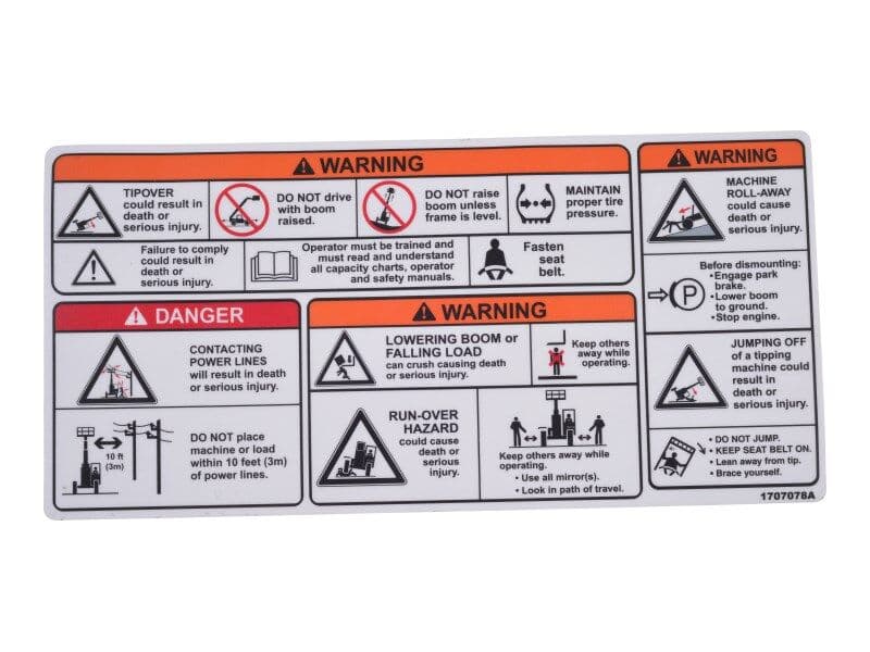 DECAL, WARNING CAB