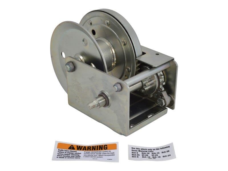 WINCH,W/ DECAL 1 SPEED