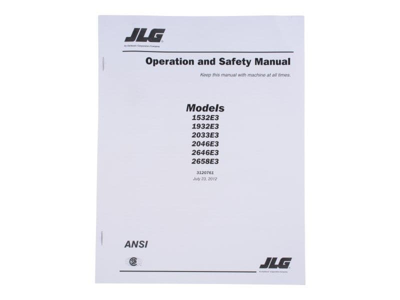 1532E3-2658E3 OPER & SAFETY