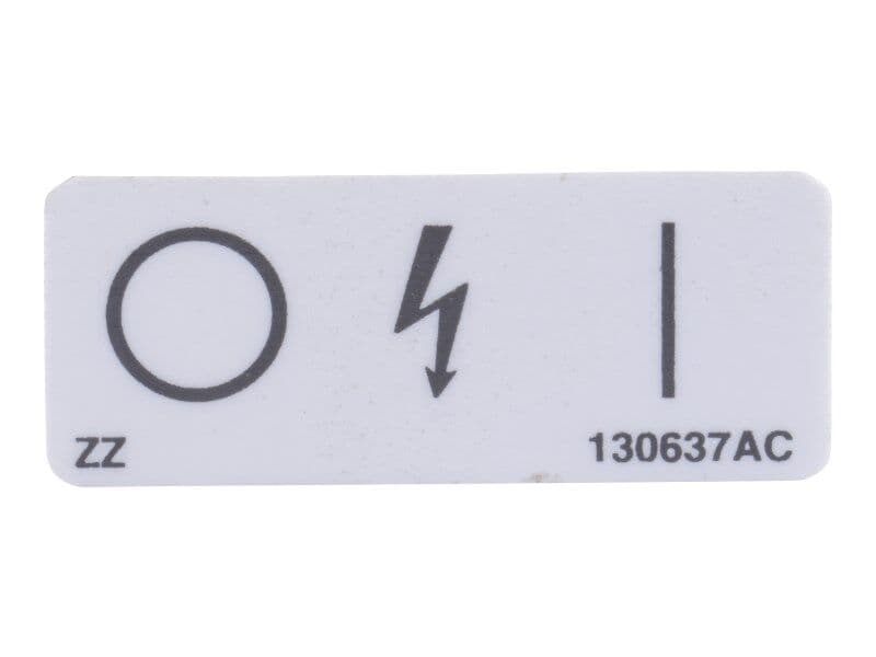 ON/OFF POWER LABEL