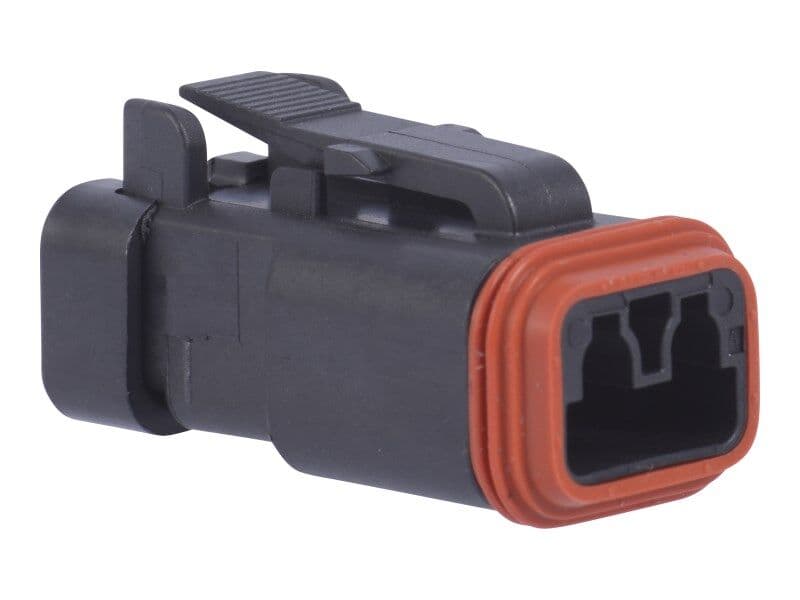 CONN,PLUG 2 WAY ENDCAP DT