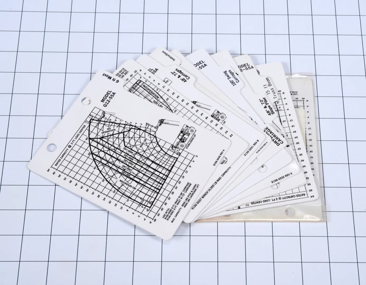 LOAD,CHART BOOKLET