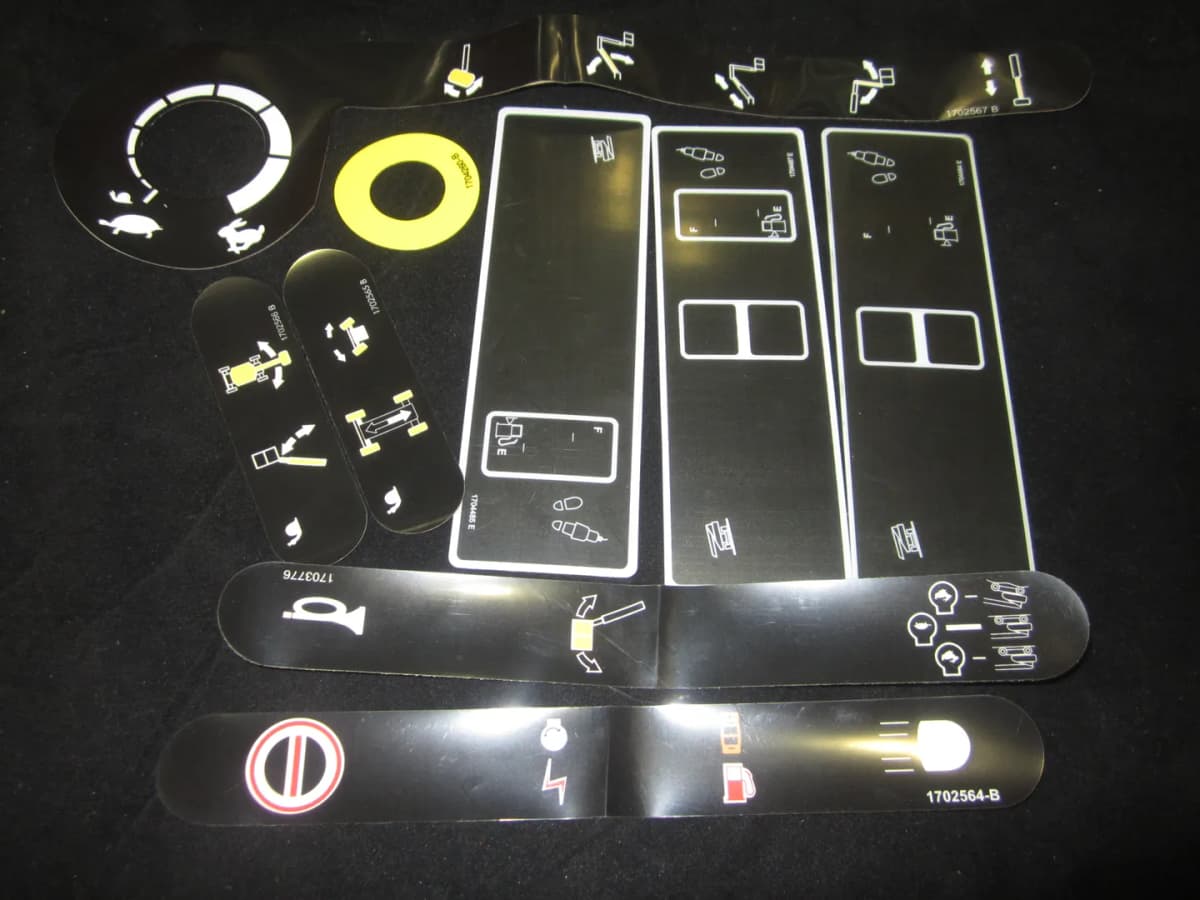 KIT, PLATFORM CONSOLE DECAL
