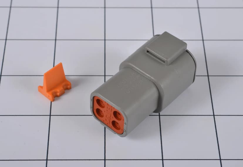 CONNECTOR,DTP 4-PIN RECT KIT